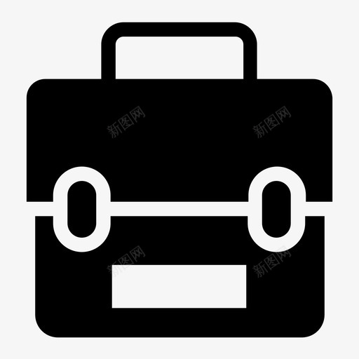 专业包公文包手袋图标svg_新图网 https://ixintu.com 专业包 公文包 手袋 摄影包 摄影手袋 摄影设备字形图标