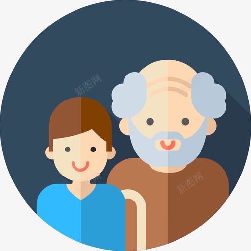 爷爷四家公寓图标svg_新图网 https://ixintu.com 公寓 四家 爷爷