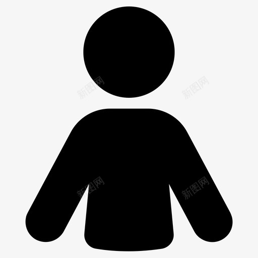用户人配置文件图标svg_新图网 https://ixintu.com 人 用户 配置文件