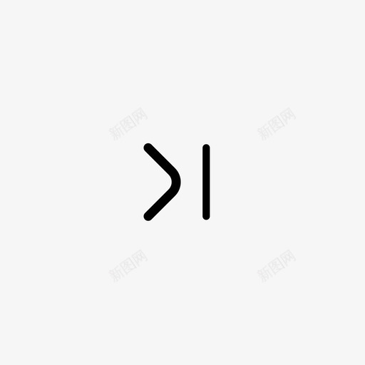 right2svg_新图网 https://ixintu.com right2 DM 扁平 线性 单色 right 右