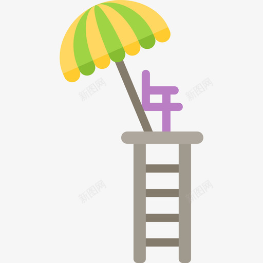 救生员水上公园2公寓图标svg_新图网 https://ixintu.com 公寓 救生员 水上公园2