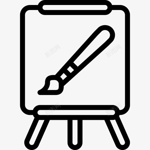 画布艺术4直线图标svg_新图网 https://ixintu.com 画布 直线 艺术4