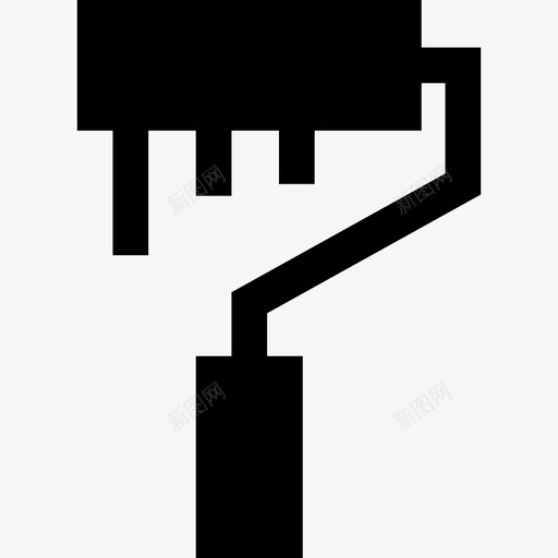 滚轮diy工具5填充图标svg_新图网 https://ixintu.com diy工具5 填充 滚轮