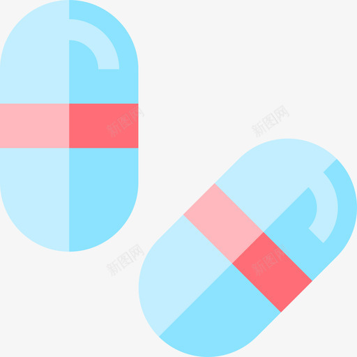 药片医用40片平片图标svg_新图网 https://ixintu.com 医用40片 平片 药片