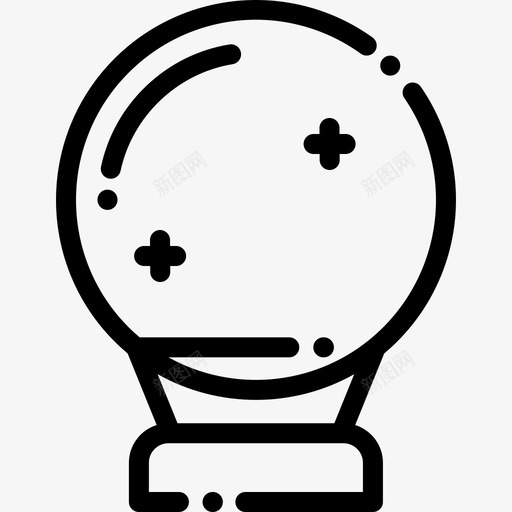 魔术球12号直线型图标svg_新图网 https://ixintu.com 12号 直线型 魔术球