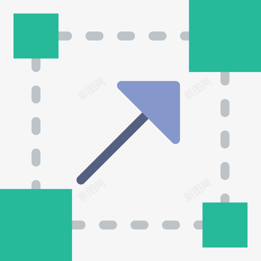 Selectdevelopment24扁平图标svg_新图网 https://ixintu.com Select development24 扁平