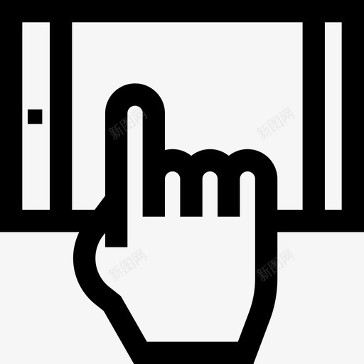 片剂交互作用7线性图标svg_新图网 https://ixintu.com 交互作用7 片剂 线性