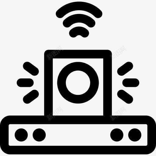 说话人物联网5直系图标svg_新图网 https://ixintu.com 物联网5 直系 说话人