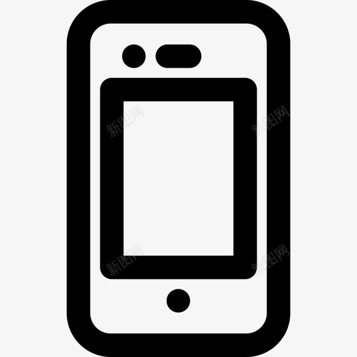 智能手机多媒体9线路32px图标svg_新图网 https://ixintu.com 多媒体9 智能手机 线路32px