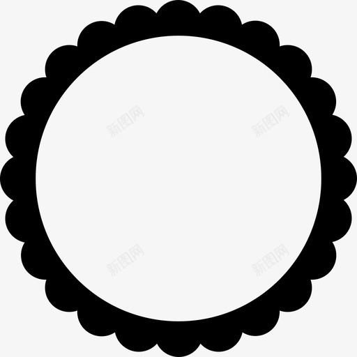饼干厨房用品2填充图标svg_新图网 https://ixintu.com 厨房用品2 填充 饼干