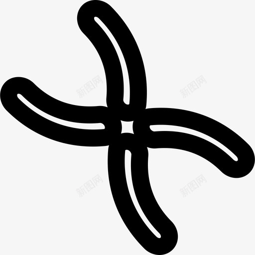 Dna医学44线性图标svg_新图网 https://ixintu.com Dna 医学44 线性