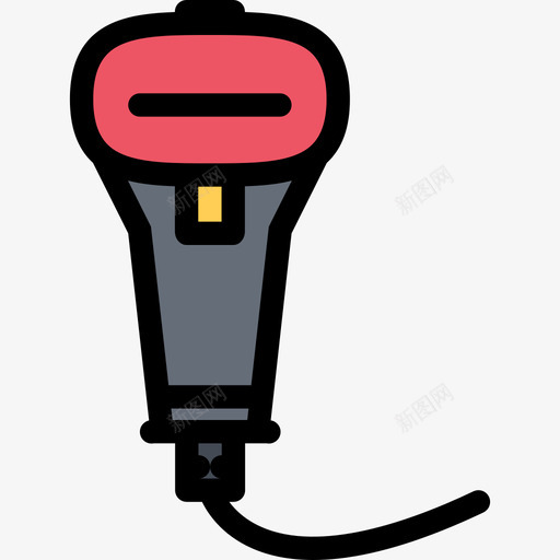 条形码扫描仪2号店彩色图标svg_新图网 https://ixintu.com 2号店 彩色 条形码扫描仪