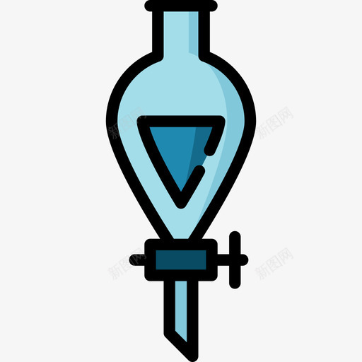 漏斗实验室设置3线性颜色图标svg_新图网 https://ixintu.com 实验室设置3 漏斗 线性颜色
