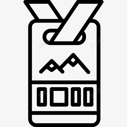 过关冬季运动直线运动图标svg_新图网 https://ixintu.com 冬季运动 直线运动 过关