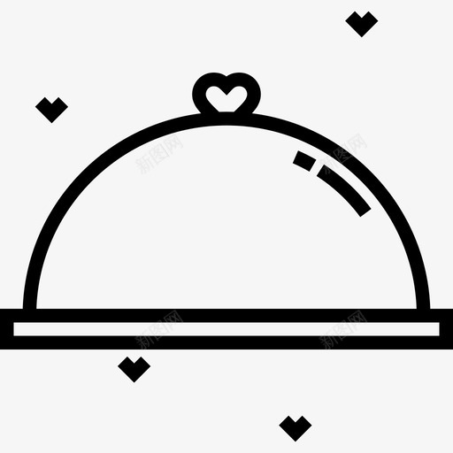 晚餐婚礼18直系图标svg_新图网 https://ixintu.com 婚礼18 晚餐 直系