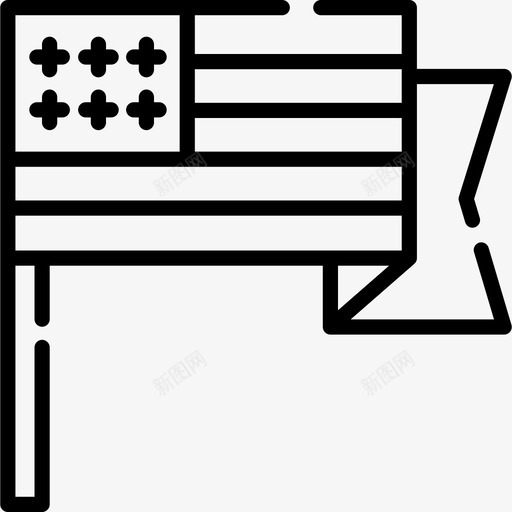UnitedStates4thofjuly2lineal图标svg_新图网 https://ixintu.com UnitedStates4thofjuly2 lineal