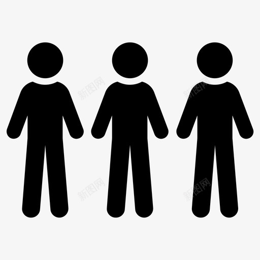 男人成年人人图标svg_新图网 https://ixintu.com 人 团队 成年人 男人