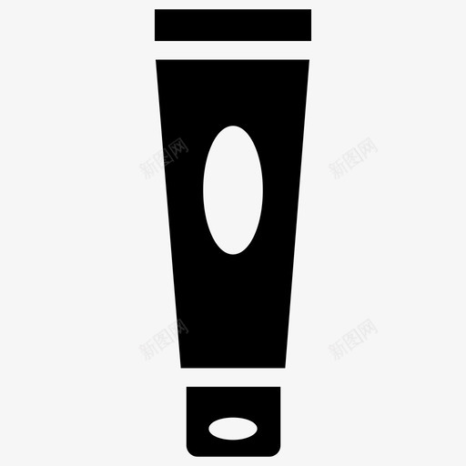 护肤管化妆品管护肤液图标svg_新图网 https://ixintu.com 化妆品管 塑料包装和一次性餐具字形图标 护肤液 护肤管 防晒霜