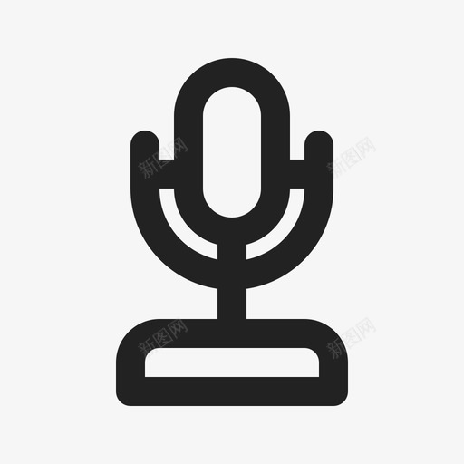 语音控制电子产品家用图标svg_新图网 https://ixintu.com 家用 录音 电子产品 语音控制 麦克风
