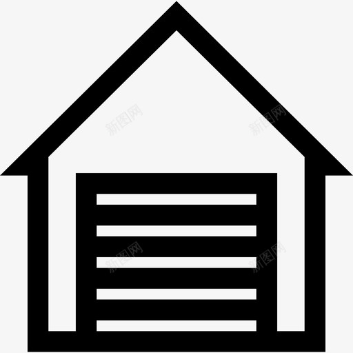 金属盲板实物资产8线性图标svg_新图网 https://ixintu.com 实物资产8 线性 金属盲板