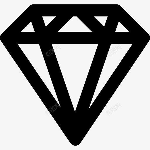 钻石婚礼13直系图标svg_新图网 https://ixintu.com 婚礼13 直系 钻石