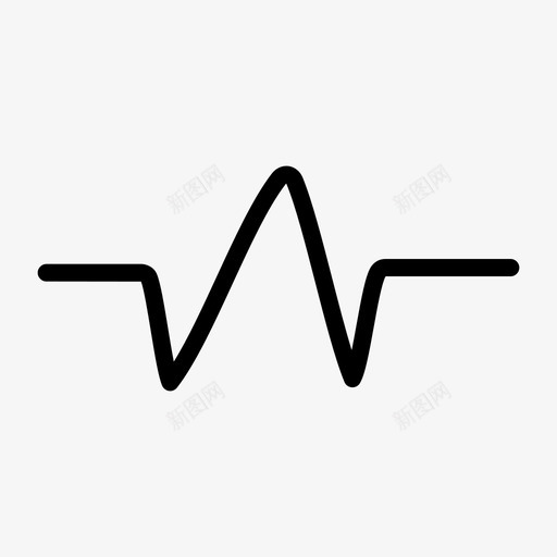 活动跳动扭曲图标svg_新图网 https://ixintu.com ios 心跳 扭曲 振动 活动 用户界面 网页设计 脉搏 跳动