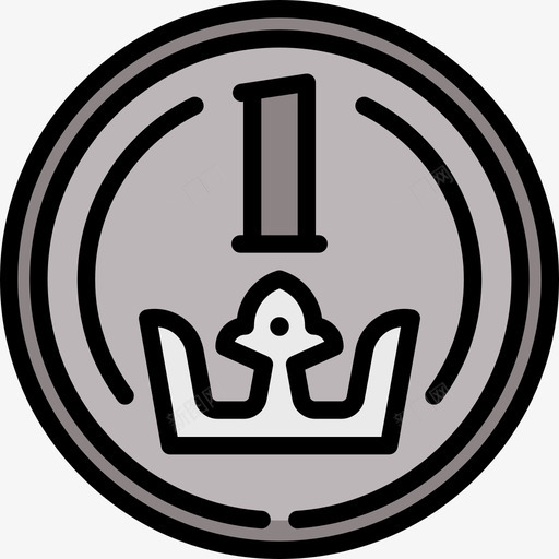 银行业欧洲硬币3线性颜色图标svg_新图网 https://ixintu.com 欧洲硬币3 线性颜色 银行业