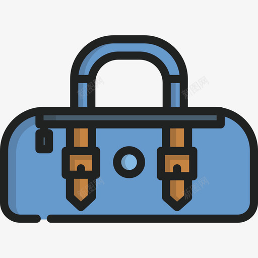 运动包健身房5线性颜色图标svg_新图网 https://ixintu.com 健身房5 线性颜色 运动包