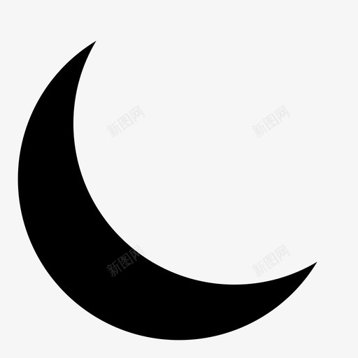 球体月亮行星图标svg_新图网 https://ixintu.com 固体 形状 月亮 球体 球形 行星