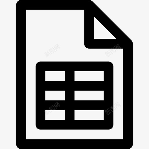 表格googlesuite2线性图标svg_新图网 https://ixintu.com googlesuite2 线性 表格