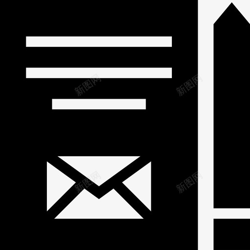 电子邮件网页开发7填充图标svg_新图网 https://ixintu.com 填充 电子邮件 网页设计开发7