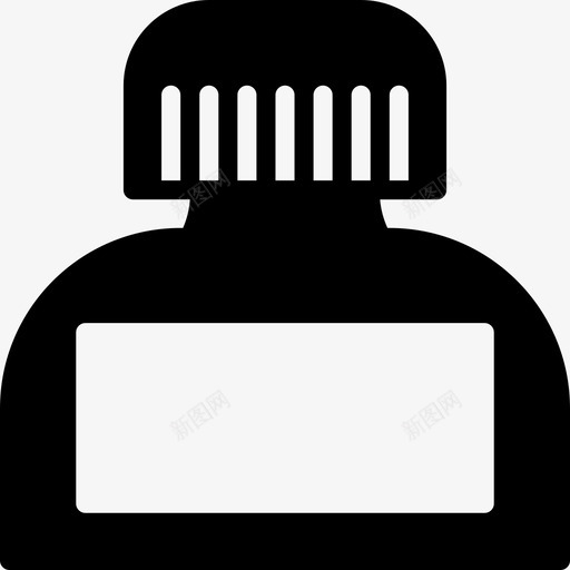墨水文具13填充图标svg_新图网 https://ixintu.com 填充 墨水 文具13