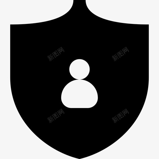 护盾腹板15填充图标svg_新图网 https://ixintu.com 填充 护盾 腹板设计15