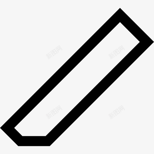 粉笔绘画工具线状图标svg_新图网 https://ixintu.com 粉笔 线状 绘画工具