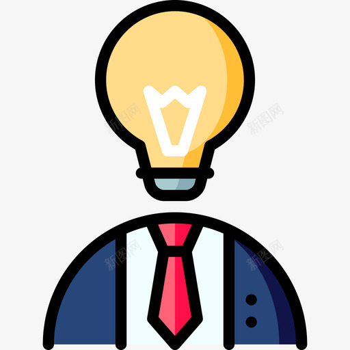 商人大数据和网络分析2线性颜色图标svg_新图网 https://ixintu.com 商人 大数据和网络分析2 线性颜色