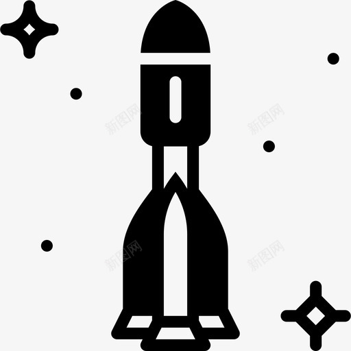 火箭太空15号加油图标svg_新图网 https://ixintu.com 加油 太空15号 火箭