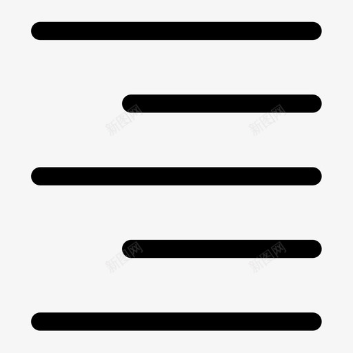文字模块-右对齐svg_新图网 https://ixintu.com 文字模块-右对齐