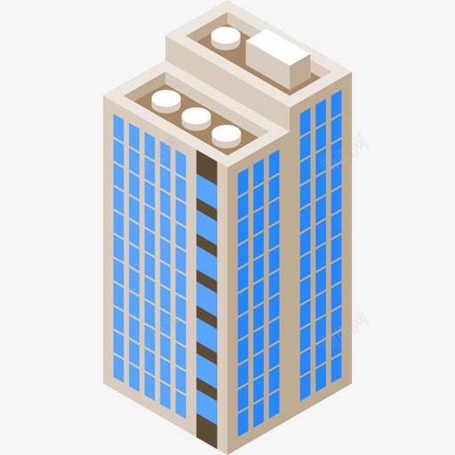 建筑城市元素6平面图标svg_新图网 https://ixintu.com 城市元素6 平面 建筑