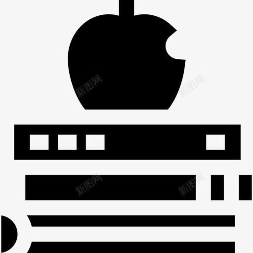 书知识6已填充图标svg_新图网 https://ixintu.com 书 已填充 知识6