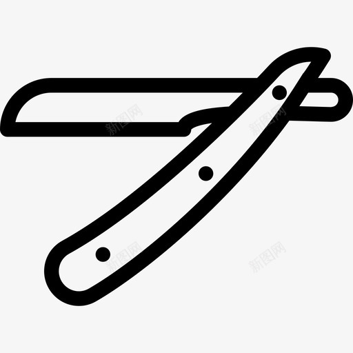 剃须刀hipster3直线型图标svg_新图网 https://ixintu.com hipster3 剃须刀 直线型