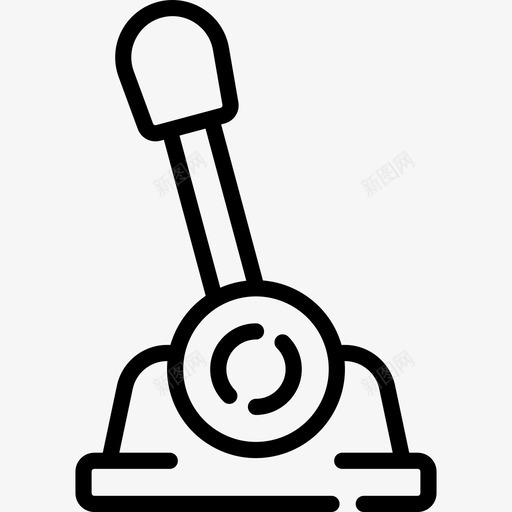 控制杆制造5线性图标svg_新图网 https://ixintu.com 制造5 控制杆 线性