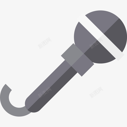 话筒通信31扁平图标svg_新图网 https://ixintu.com 扁平 话筒 通信31