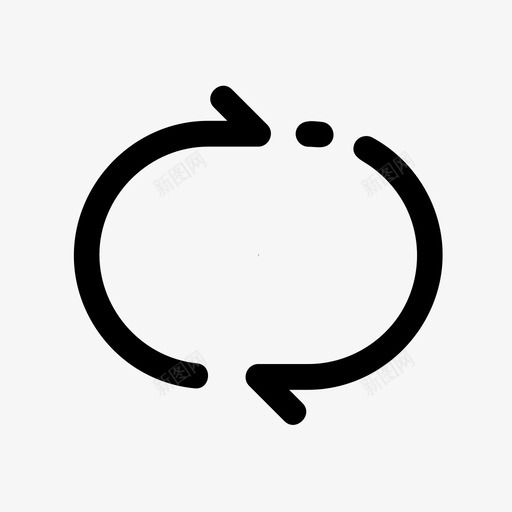 顺时针绕圈svg_新图网 https://ixintu.com 顺时针绕圈