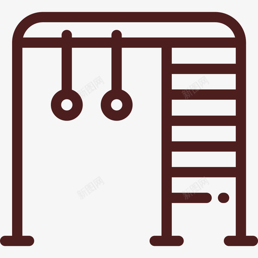 梯子游乐场2线颜色图标svg_新图网 https://ixintu.com 梯子 游乐场2 线颜色