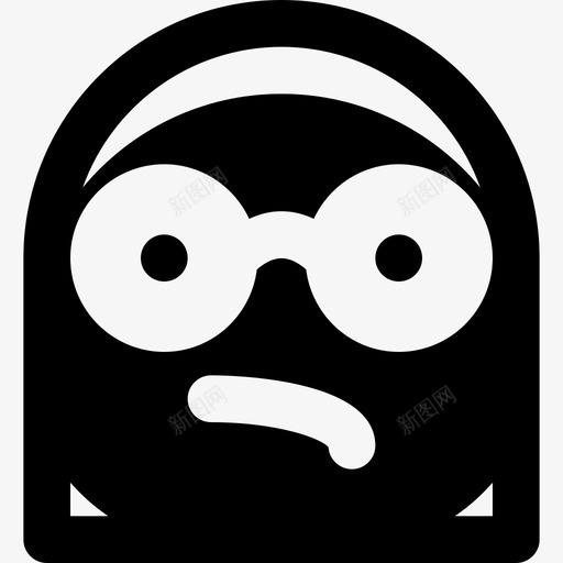 愤怒表情集3纯色图标svg_新图网 https://ixintu.com 愤怒 纯色 表情集3