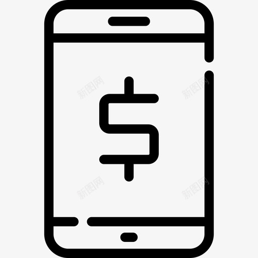 智能手机营销8线性图标svg_新图网 https://ixintu.com 智能手机 线性 营销8