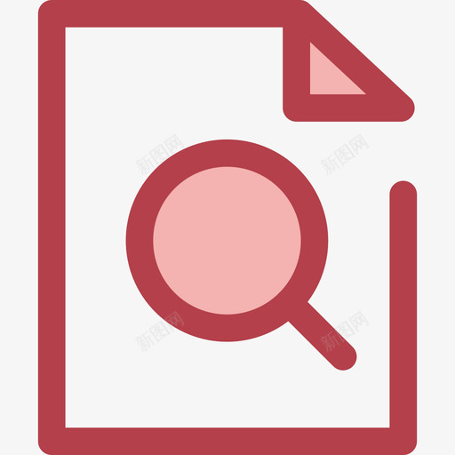 预览文本编辑器13红色图标svg_新图网 https://ixintu.com 文本编辑器13 红色 预览