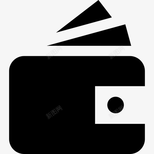 钱包黑色星期五10装满了图标svg_新图网 https://ixintu.com 装满了 钱包 黑色星期五10