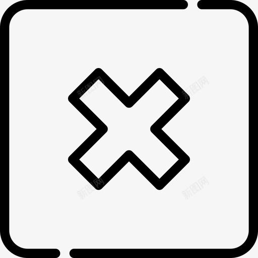 交叉电子和网络元素集合4线性图标svg_新图网 https://ixintu.com 交叉 电子和网络元素集合4 线性