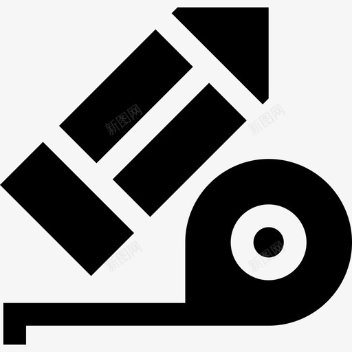 铅笔diy工具5填充图标svg_新图网 https://ixintu.com diy工具5 填充 铅笔